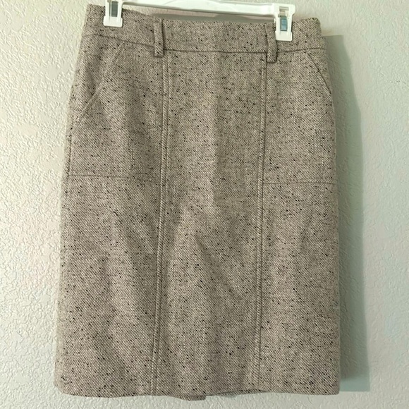 Ann Taylor wool blend pencil skirt - Picture 1 of 7